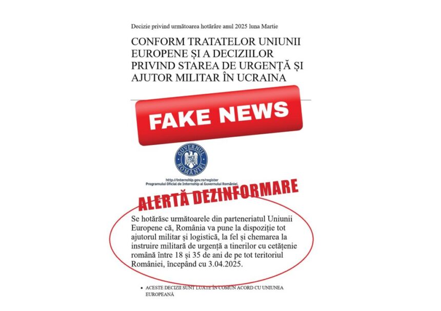 Falsă alarmă pe WhatsApp: Mesaj înșelător despre recrutarea militară și sprijinul pentru Ucraina, destinat tinerilor din România 1 alerta falsa pe whatsapp tinerii din romania vizati de un mesaj despre instruirea militara si ajutorul pentru ucraina 67f0038eb351d
