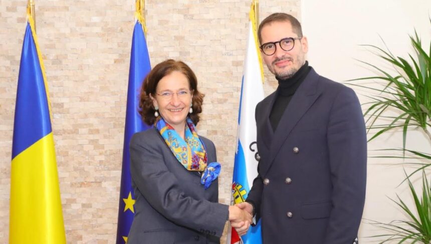 Vizita Ambasadoarei Austriei la Primăria Constanța, întâlnire cordială cu viceprimarul Răsăuțeanu 1 ambasadoarea austriei in vizita la primaria constanta a fost primita de viceprimarul rasauteanu 67f3e080ba8b5
