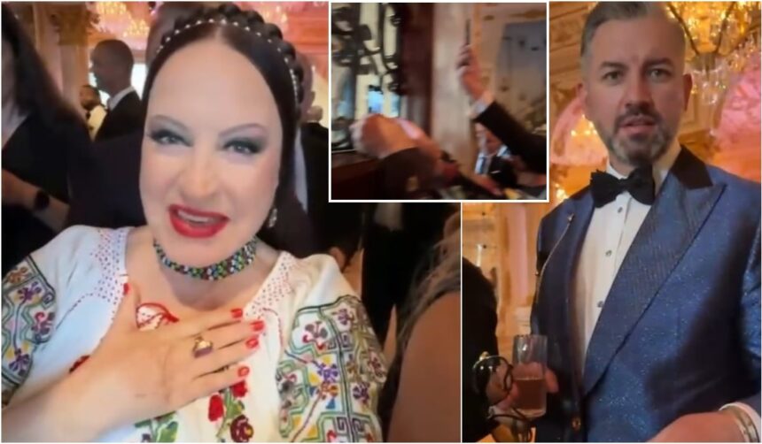 Petrecere tradițională românească la Mar-a-Lago, reședința lui Donald Trump. Oaspeții lui Dragoș Sprînceană povestesc cu entuziasm cum l-au zărit pe Elon Musk prin fereastră. 1 botez romanesc la mar a lago resedinta lui donald trump invitatii lui dragos sprinceana se lauda ca l au vazut prin geam pe elon musk 67fe7af5a1ac0