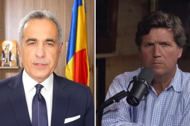 calin georgescu interviu halucinant cu tucker carlson presedintele romaniei de astazi este macron ce spune despre bazele nato 67f8e97bd387c