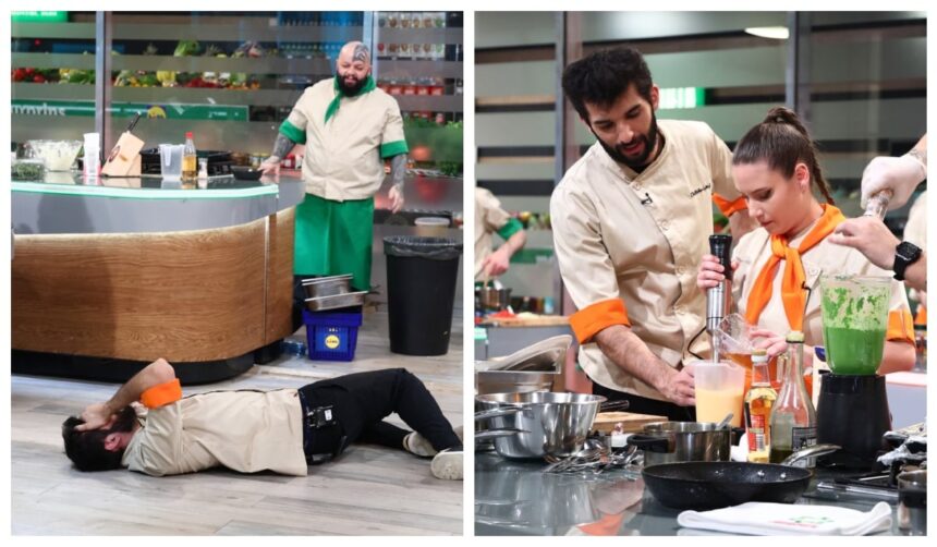 Chef Richard Abou Zaki a cedat în fața provocărilor de la Chefi la cuțite 2025. Ce surprize ne așteaptă în următoarea ediție? „Nu mai aveam puterea să mă mențin pe picioare” 1 chef richard abou zaki s a prabusit in platoul chefi la cutite 2025 ce se va intampla in editia urmatoare nu mai puteam sta in picioare 680f662c88d35