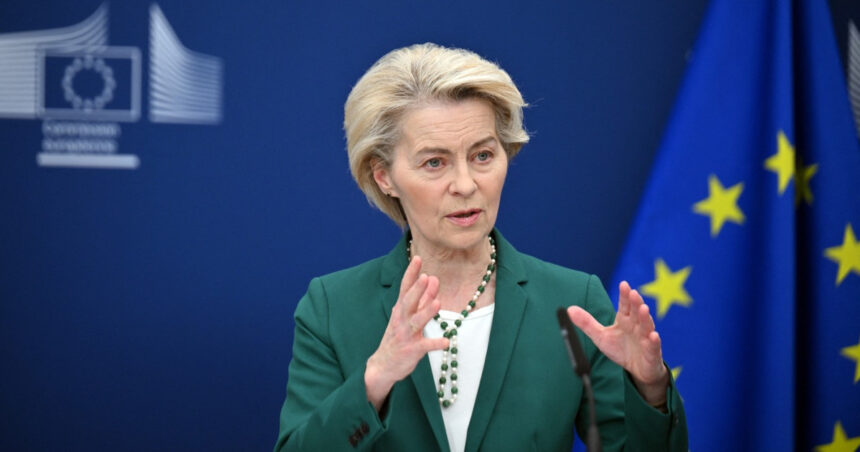 „Impactul tarifelor lui Trump asupra Europei: Ursula von der Leyen afirmă că toți își doresc o intensificare a comerțului cu Uniunea Europeană” 1 cum ar putea tarifele lui trump sa ajute europa ursula von der leyen toata lumea cere acum mai multe schimburi comerciale cu ue 67ff522f1be03
