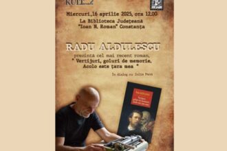 dialog cu scriitorul radu aldulescu miercuri 16 aprilie la biblioteca judeteana constanta 67fe4a9c6d860