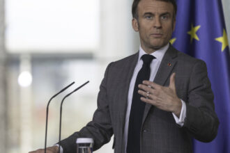 emmanuel macron ar putea sa isi asume rolul de negociator din partea ue cu vladimir putin the telegraph 67f150bd40257