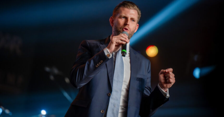 Eric Trump atacă ferm sistemul bancar: SWIFT este un adevărat fiasco, iar blockchain-ul oferă soluții superioare! 1 eric trump critica dur sistemul bancar swift e un dezastru absolut pe blockchain se poate face totul mai bine 68127c98b6879