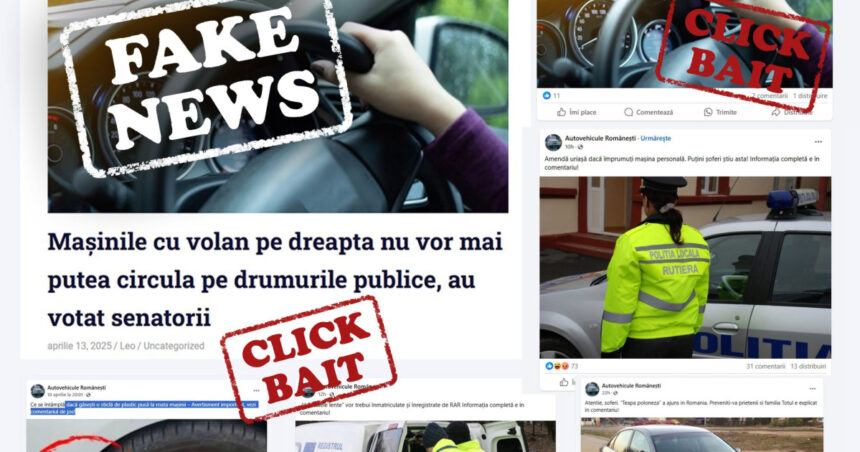 Dezinformare pe drumuri: RAR atrage atenția asupra panicii create de postările înșelătoare pentru șoferi 1 fake news in randul soferilor rar in ultima perioada circula postari menite sa genereze panica printre proprietarii de masini 67ff710568169