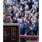 Imagini inedite de la ceremonia de rămas bun pentru Papa Francisc: Ilie Bolojan alături de Donald Trump. 3 foto administratia prezidentiala a publicat imagini dupa inmormantarea papei francisc ilie bolojan in spatele lui donald trump 680d2f0ec8c40
