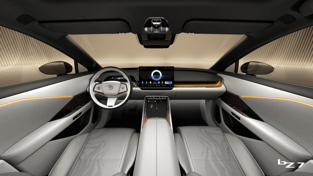 Toyota își extinde gama de vehicule electrice cu intrigantele bZ7 și Lexus ES 1 foto toyota isi mareste familia de modele electrice cu noile bz7 si lexus es 680f1047a57db