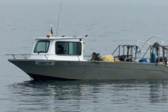 foto video pescador neinregistrat cu motorul furat din suedia prins la braconat in marea neagra peste 760 kg de peste erau la bord 67f3bacd00c02