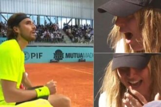 galerie foto asa arata concentrarea tsitsipas ridicol in turneul masters de la madrid badosa nu l a iertat 68128c9f86cb8