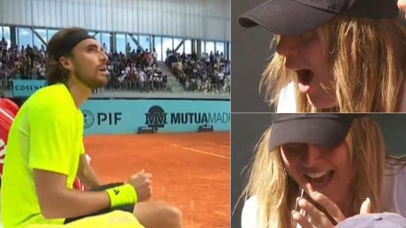 Captura perfectă a intensității: Tsitsipas, învins de Badosa în turneul Masters de la Madrid 1 galerie foto asa arata concentrarea tsitsipas ridicol in turneul masters de la madrid badosa nu l a iertat 68128c9f86cb8