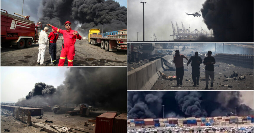 Tragedie în Portul Majestic din Iran: 18 vieți pierdute și peste 700 de răniți în urma unei explozii catastrofale 1 galerie foto cel putin 18 persoane au fost ucise in explozia devastatoare din cel mai mare port din iran alte peste 700 au fost ranite 680dc0418cdb2