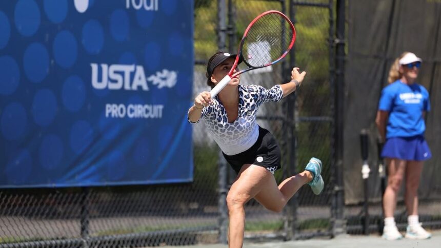 Românca a obținut o victorie modestă în finala turneului ITF, dar saltul ei de patruzeci de locuri în clasamentul WTA este impresionant! 1 galerie foto o romanca a castigat doar un game in finala de turneu itf dar avanseaza patruzeci de locuri in clasamentul wta 68111cc29f2fb