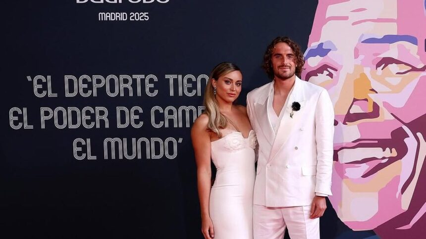 „Tsitsidosa”, perechea ideală în tenis: eleganța impecabilă la Gala Premiilor Laureus 1 galerie foto tsitsidosa cuplul perfect din lumea tenisului tinutele exemplare de la gala premiilor laureus 6807abfc22006