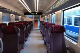 inaugurare cu intarziere marca cfr calatori cum arata primul tren modernizat cu bani din pnrr 67ffac7b2a2d0