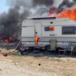 Flăcările devastatoare de la Hârșova: două victime cu arsuri severe, intervenție aeriană în ajutor! 3 incendiu la harsova doua persoane au suferit arsuri grave pe corp a fost solicitat elicopterul 6803c09f5ff81