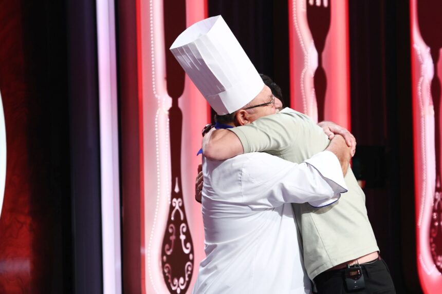 Revedere plină de emoție între chef Orlando Zaharia și mentorul său, în culisele competiției Chefi la cuțite: „A fost ca un fiu pentru mine” 1 intalnire emotionanta intre chef orlando zaharia si mentorul sau in bucataria chefi la cutite a fost copilul meu de suflet cel bun 67f8be851dbb8