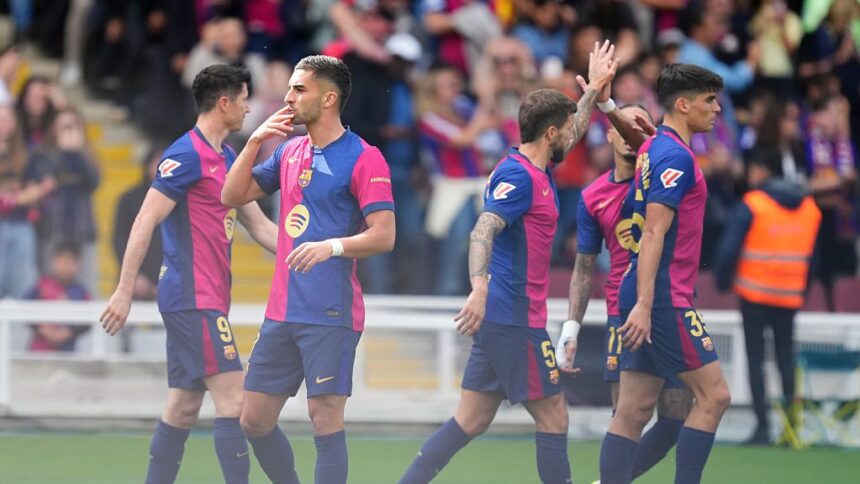 Sarcina umorului! Catalanii au lansat săgeți către rivalii de la Real Madrid după triumful în fața Celta Vigo 1 ironie subtila catalanii i au intepat pe rivalii de la real madrid dupa victoria cu celta vigo 6804c7e756737