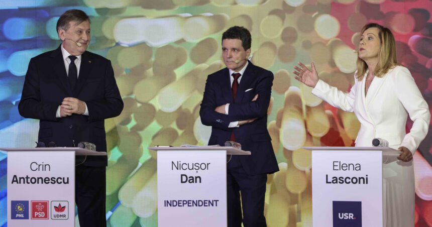 Lasconi: „Nicuşor, un mic schemuitor, a încercat să mă elimine din competiție pentru că deranjam planurile.” Antonescu a intervenit în sprijinul ei. 1 lasconi nicusor viclean copil de casa a vrut sa ma scoata din joc ca incurcam sistemul antonescu a sarit in apararea ei 680fef0408067