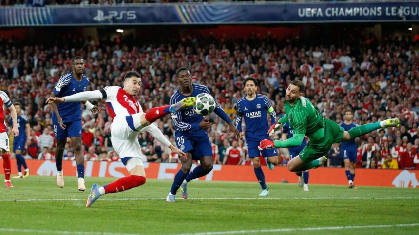 L'Equipe elogiază un star după confruntarea Arsenal - PSG 0-1: "A purtat mantia de erou" 1 lequipe lauda un jucator dupa arsenal psg 0 1 si a pus pelerina de supererou 681145bc54007