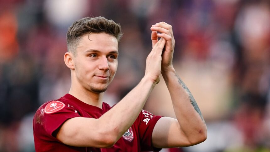 Louis Munteanu, superstarul de top al Superligii, conform CIES: Care este prețul plecării de la CFR? 1 louis munteanu cel mai scump jucator de export din superliga conform cies pe cat ar putea pleca de la cfr 67f94879e8f57