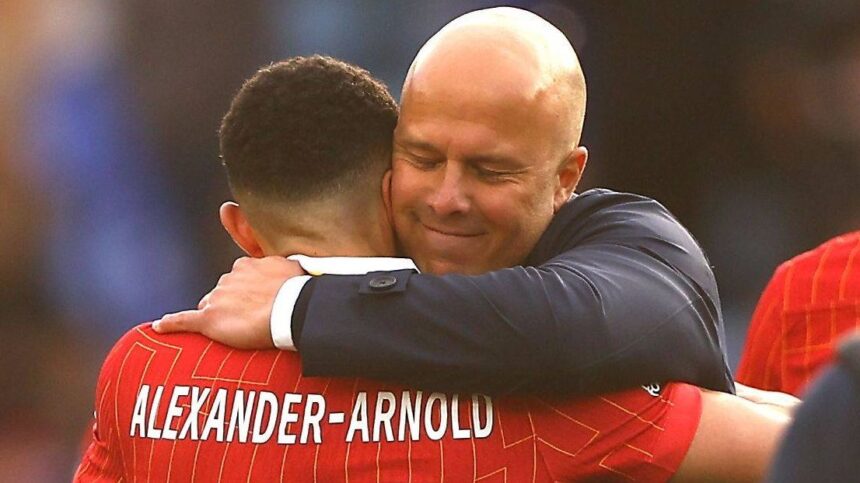 Reacția lui Arne Slot în urma zvonurilor privind despărțirea lui Trent Alexander-Arnold de Liverpool 1 mesajul lui arne slot dupa ce s a scris despre plecarea lui trent alexander arnold de la liverpool 6805f51e26f4c