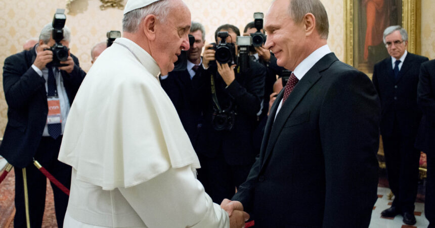 Reacția lui Vladimir Putin în urma dispariției papei Francisc 1 mesajul transmis de catre vladimir putin dupa moartea papei francisc 680630052dc2e