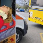 Incident dramatic: O tânără a rămas blocată în ușile unui autobuz CT Bus pe Linia 48 și a suferit o cădere pe asfalt din cauza neatenției șoferului 2 o tanara a fost prinsa intre usile unui autobuz ct bus de pe linia 48 apoi a cazut pe asfalt si a ajuns la spital din cauza neatentiei soferului 67fb7153ad746