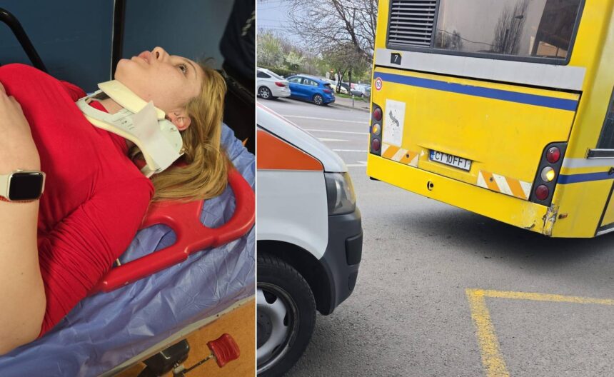 Incident dramatic: O tânără a rămas blocată în ușile unui autobuz CT Bus pe Linia 48 și a suferit o cădere pe asfalt din cauza neatenției șoferului 1 o tanara a fost prinsa intre usile unui autobuz ct bus de pe linia 48 apoi a cazut pe asfalt si a ajuns la spital din cauza neatentiei soferului 67fb7153ad746