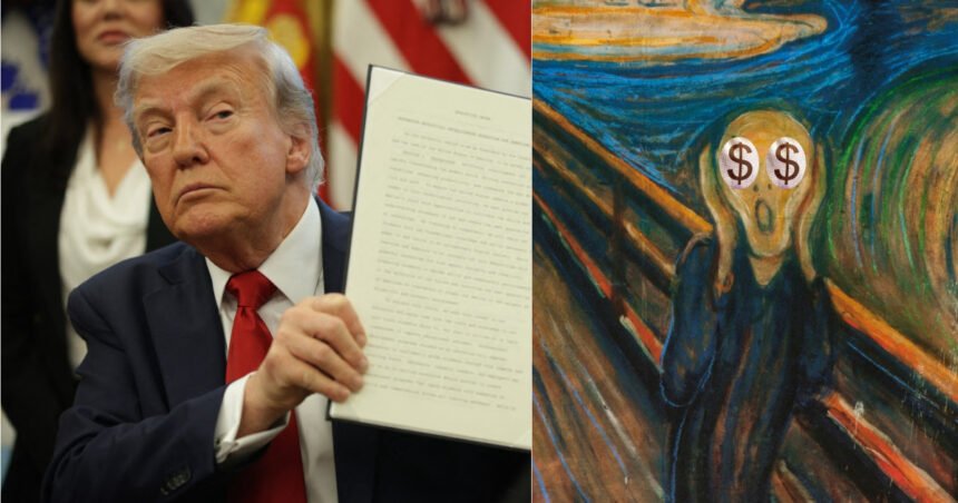 O dramă națională și un viitor sumbru pentru economia globală: Impactul posibilei crize a dolarului generată de politicile tarifare ale lui Trump 1 o tragedie pentru america si o soarta sumbra pentru economia mondiala cum ar arata o criza a dolarului provocata de tarifele lui trump 680bbd9a84c7a