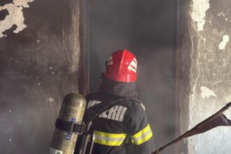 pompierii tulceni in alerta arde o gospodarie din comuna izvoarele 16 butelii au fost scoase din curte 680a34980deb7
