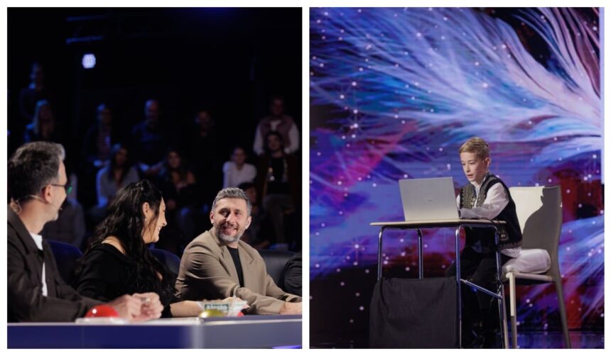 Un mic geniu de 9 ani, Ștefan Lemnaru, impresionat juriul cu un număr de aritmetică mentală, la "Românii au talent", pe 4 aprilie 2025. 1 romanii au talent 4 aprilie 2025 stefan lemnaru in varsta de 9 ani a lasat juriul fara cuvinte cu un numar de aritmetica mentala 67f0fedb7a3b4