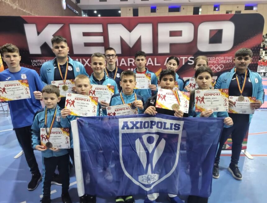 Axiopolis Cernavodă strălucește cu 9 medalii la Campionatul Național de Kempo K1! 1 sportivii de la axiopolis cernavoda 9 prezente pe podium la campionatul national de kempo k1 67fd11978b6a9