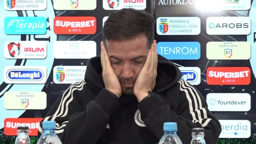 U Cluj a învins Rapidul cu ușurință, dar Chipciu rămâne marcat de confruntarea cu Dinamo: "Simt că mă copleșește emoția" 1 u cluj a trecut la pas de rapid insa chipciu e cu gandul tot la meciul cu dinamo imi vine sa plang 6803ffbf19c29