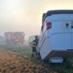 Accident grav între Agigea și Techirghiol: O persoană rănită a fost dusă la spital! 3 un autoturism s a rasturnat intre agigea si techirghiol o persoana a fost ranita si transportata la spital 67fe873030446