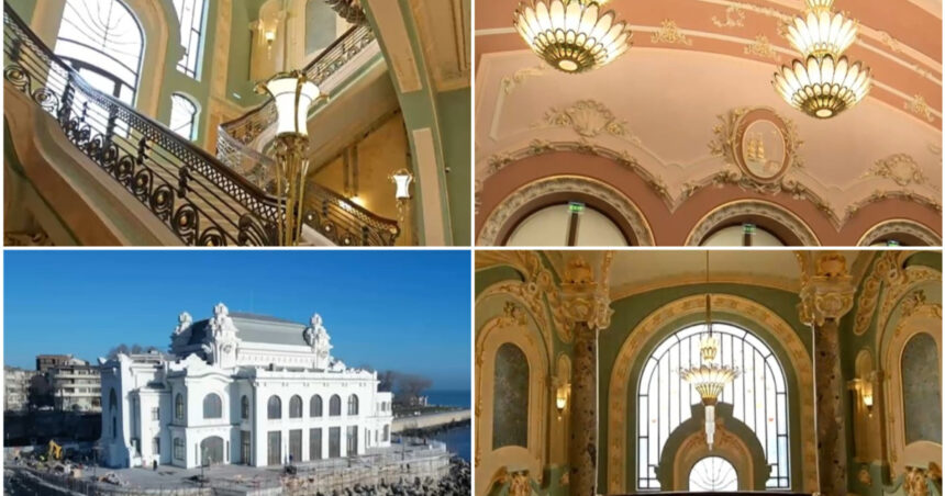 Cazinoul din Constanța își redescoperă splendoarea de odinioară. Descoperă cum s-a transformat această bijuterie arhitecturală de la malul mării! 1 video cazinoul din constanta si a recapatat stralucirea de altadata cum arata acum la interior bijuteria arhitecturala de la malul marii 67f1310fc9ccd