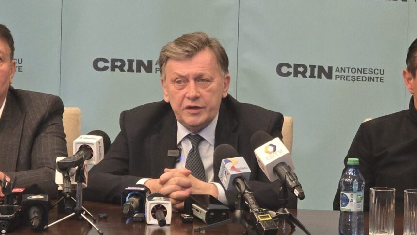 Crin Antonescu, reprezentantul Alianței „România Înainte”: „Promit să fiu un președinte deschis, care va răspunde tăcerii lui Iohannis” 1 video crin antonescu candidatul aliantei romania inainte voi fi un presedinte comunicativ voi razbuna toata tacerea lui iohannis 67ec18cabc50f