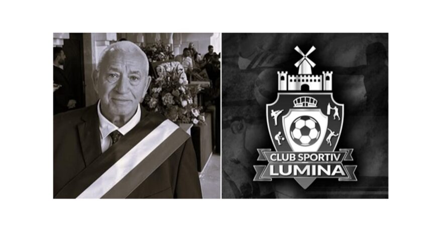 CS Lumina aduce un omagiu emoționant lui Dumitru Chiru: Ai plecat dintre noi, dar vei rămâne veșnic în sufletele noastre, domnule primar. 1 video cs lumina moment de reculegere in memoria regretatului dumitru chiru te ai dus dintre noi dar esti mereu in inima noastra domnule primar 67f2ae8656d4d
