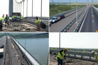 video e treaba de mantuiala podul suspendat peste dunare de la braila reasfaltat pentru a cincea oara in doi ani 680cc9b472729