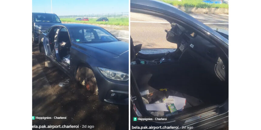 Mașina unui român devine fenomen pe TikTok după ce a rămas fără roți, volan și uși: Încă mai poate să asculte muzică! 1 video masina unui roman virala pe tiktok dupa ce a ramas fara roti volan si usi mai are radio poate asculta muzica 6810ce91689aa