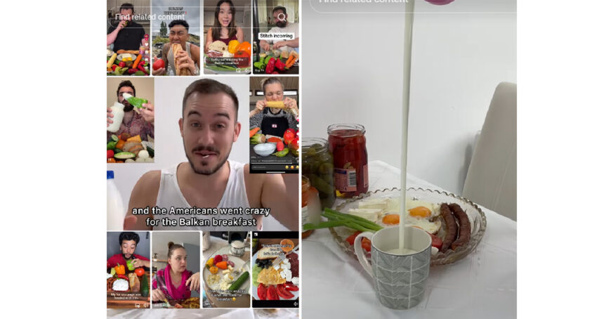 Mic dejun balcanic, senzație pe TikTok, strălucește în Vogue: Descoperă cea mai sănătoasă alegere! 1 video micul dejun balcanic viral pe tiktok a ajuns in paginile revistei vogue este cel mai sanatos 67fb717697288