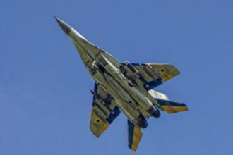 video momentul in care un avion ucrainean mig 29 doboara o drona ruseasca in zbor am simtit bucurie pura 6810ea9f495ed
