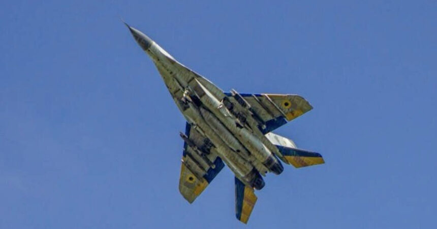 Un MiG-29 ucrainean doboară o dronă rusească: „Am trăit o fericire intensă!” 1 video momentul in care un avion ucrainean mig 29 doboara o drona ruseasca in zbor am simtit bucurie pura 6810ea9f495ed
