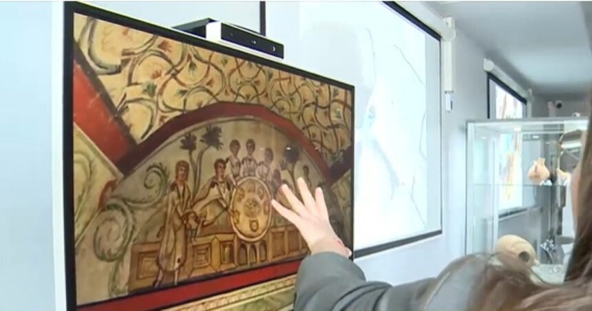 Descoperire senzațională în Constanța: Mormântul pictat Hypogeu, redeschis vizitatorilor după 37 de ani! 1 video monument unic descoperit in constanta inclus dupa 37 de ani in circuitul turistic cum arata mormantul pictat hypogeu 67ec1a1ccf127
