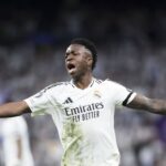 Vinicius scrie pagini de legendă pentru Real Madrid, după ce a înscris singurul gol al echipei în confruntarea cu Arsenal 2 vinicius a intrat in istoria lui real madrid dupa ce a marcat unicul gol al echipei sale din dubla cu arsenal 6801276917846