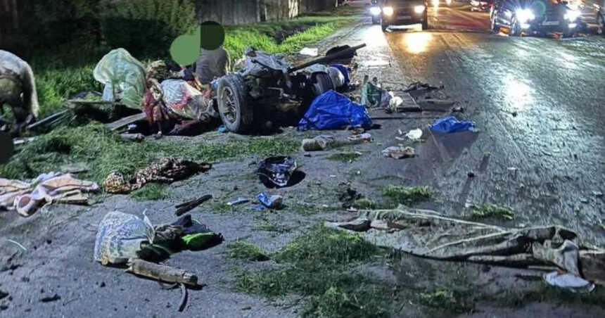 accident grav in neamt o caruta cu 10 persoane a fost spulberata de o masina condusa de un sofer beat 68206bbc5407f