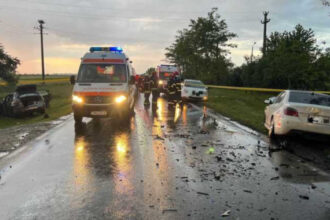 accident grav in timis o femeie a murit iar alte patru persoane inclusiv doi copii au ajuns la spital 6829613d6fa98
