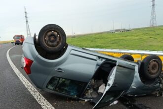 accident pe dj223 intre tichilesti si topalu doua mame si doi copii au ajuns la spital 6831dcdbdd906