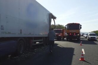 accident rutier pe autostrada a2 bucuresti constanta intre doua tir uri 6830d5488115e