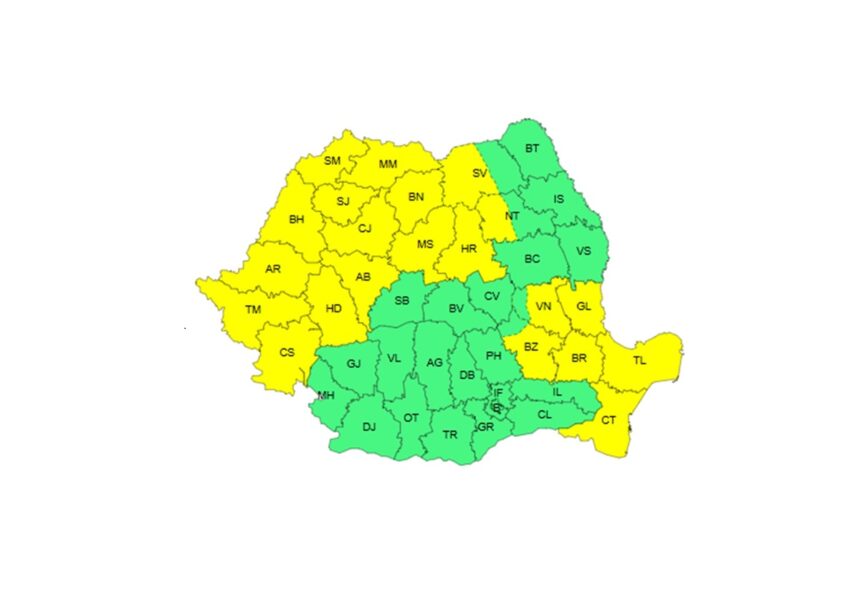 Atenție! Dobrogea sub avertizare de Cod galben de vreme. Descoperă detalii de la meteorologi! 1 alerta meteo dobrogea sub cod galben vezi aici anuntul meteorologilor 68258fcc35857